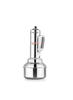 RUDRA Rudra Stainless Steel Puttu Maker Large Gas Induction Stove Compatible ToxinFree Naturally NonStick Durable EasyGrip Handle Traditional South Indian Kerala Puttu Kudam Made in India  - Image 1