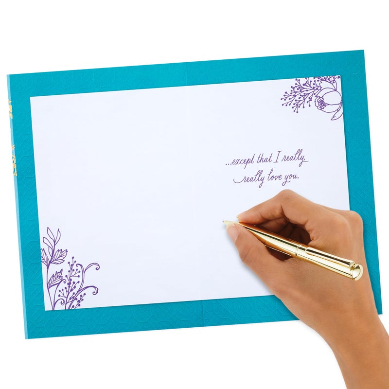 Hallmark Mother's Day Card for Her (We're Meant to Be) for Anniversary, Romantic Birthday, Everyday Love - Image 5