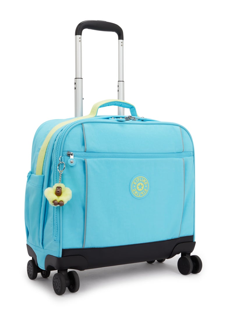 kipling Storia + Miyo + Cute (Buy Trolley + Lunch Bag & Get Free Pencil Case) (Set of 3pcs Bundle) Splash Blue - Image 4