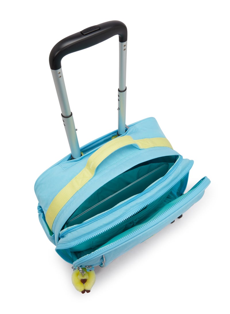 kipling Storia + Miyo + Cute (Buy Trolley + Lunch Bag & Get Free Pencil Case) (Set of 3pcs Bundle) Splash Blue - Image 3