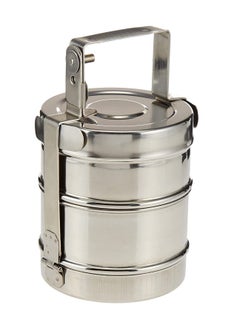 Stainless Steel Carrier Tiffin Box Lunch Box 2-Tier