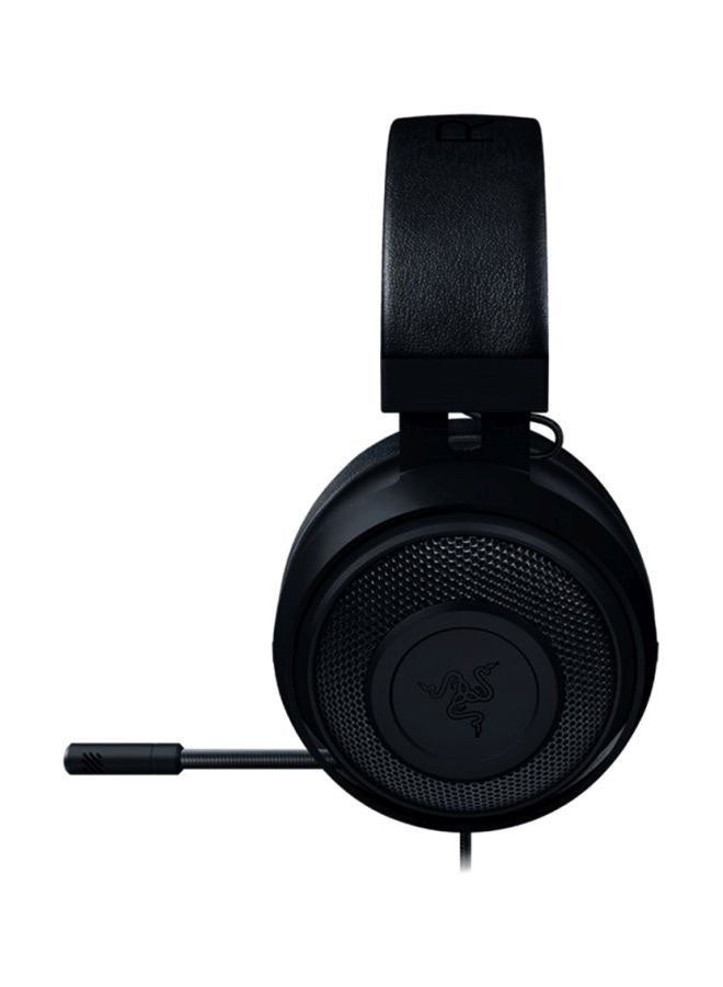 RAZER Kraken Gaming Headset: Lightweight Aluminum Frame - Retractable Noise Isolating Microphone - For PC, PS4, PS5, Switch, Xbox One, Xbox Series X & S, Mobile - 3.5 mm Headphone Jack - Classic Black - Image 3