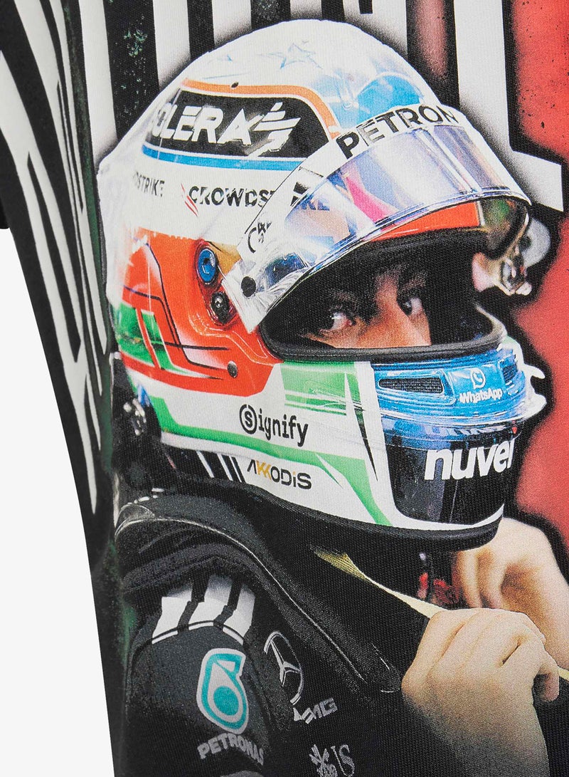 اديداس تيشيرت جرافيك فريق يوث إيه إم جي بتروناس فورمولا  كيمي أنتونيلي - Image 3