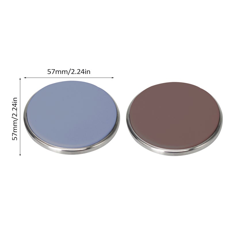 Knife Sharpener 2 Piece 58 Micron Diamond Grinding Disk - 4 Sharpening Angles Metal Sharpener for Home Cooks Professional Chefs Outdoor Enthusiasts - Image 5