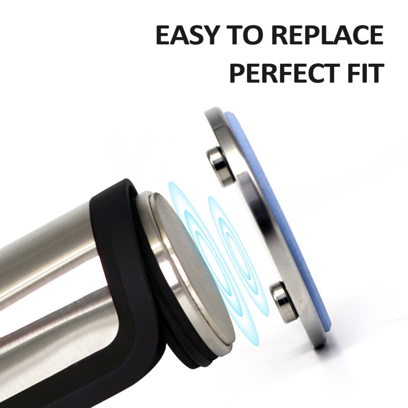 Knife Sharpener 2 Piece 58 Micron Diamond Grinding Disk - 4 Sharpening Angles Metal Sharpener for Home Cooks Professional Chefs Outdoor Enthusiasts - Image 3