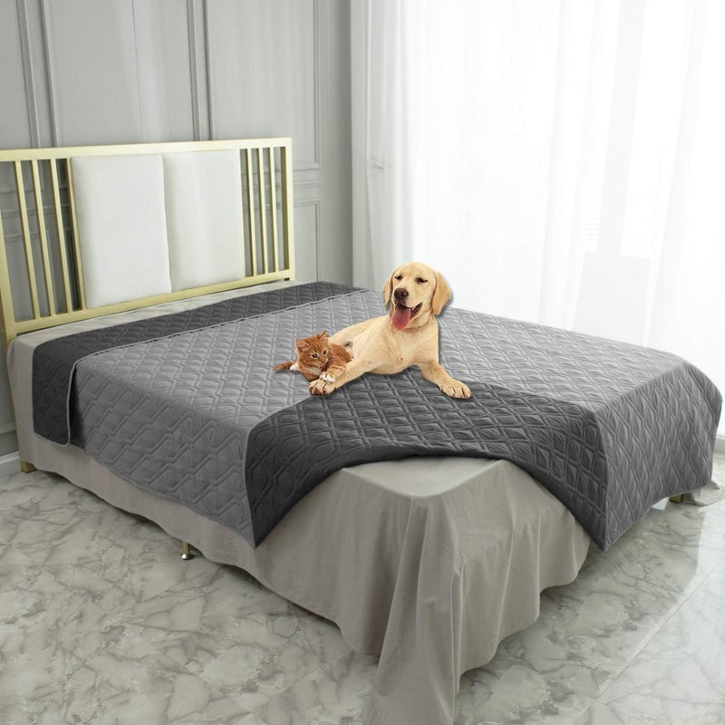 Waterproof Dog Bed Cover Pet Blanket for Furniture Bed Couch Sofa Reversible - Image 1