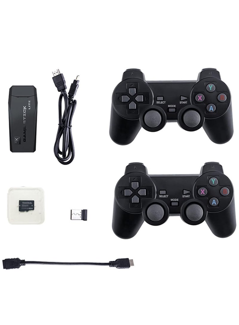 Y3 Lite Game Stick Console with Dual 2.4G Wireless Controllers Connect TV High-definition Output with 32G Card 3000 Games - Image 1