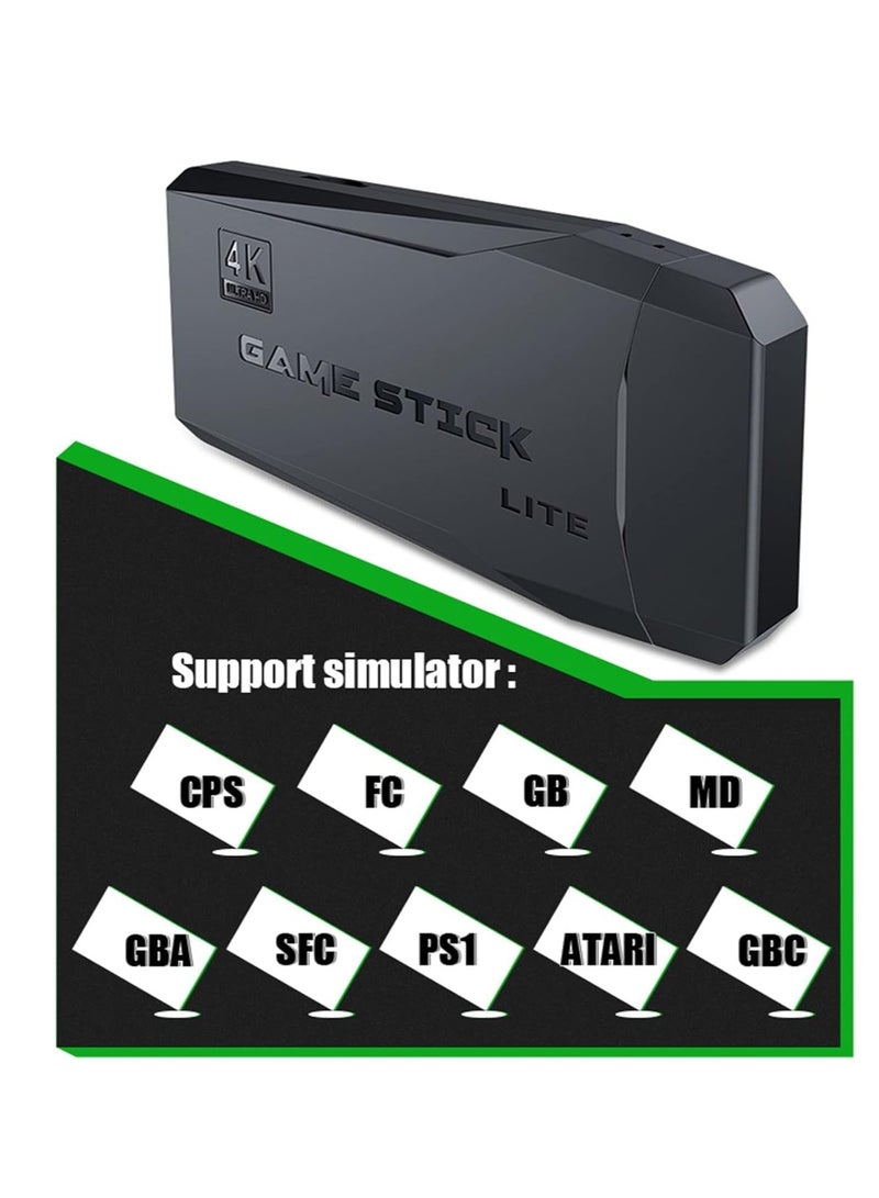 Y3 Lite Game Stick Console with Dual 2.4G Wireless Controllers Connect TV High-definition Output with 32G Card 3000 Games - Image 5