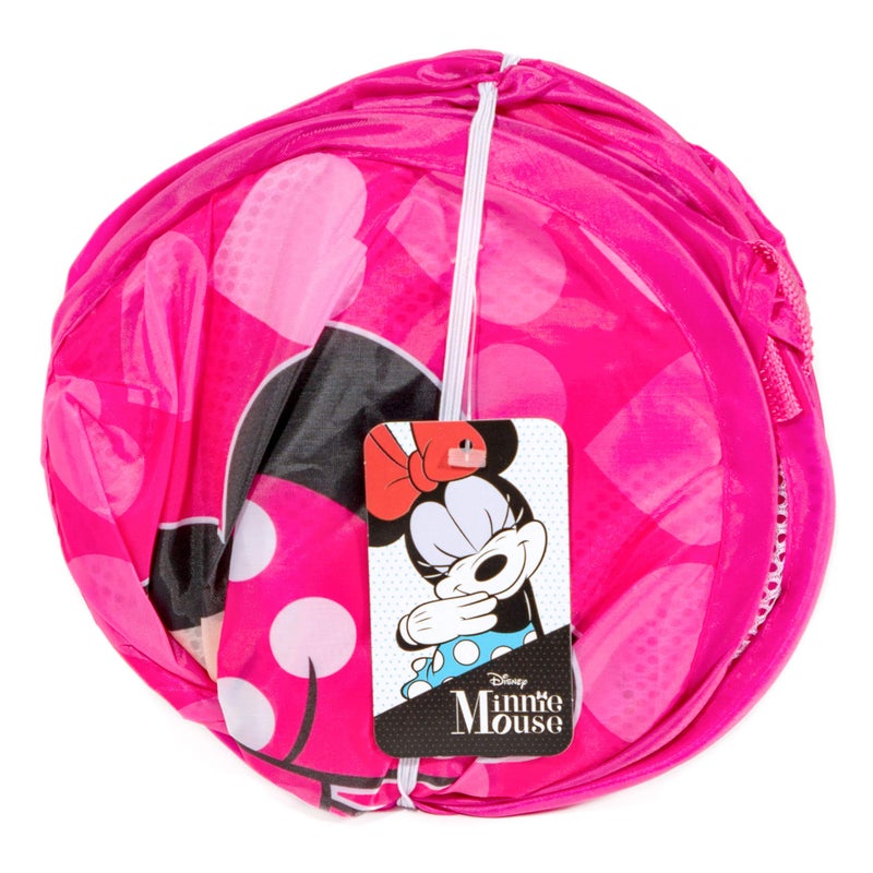 Jay Franco Disney Minnie Mouse Pop Up Hamper - Mesh Laundry Basket/Bag with Durable Handles (Official Disney Product) - Image 5