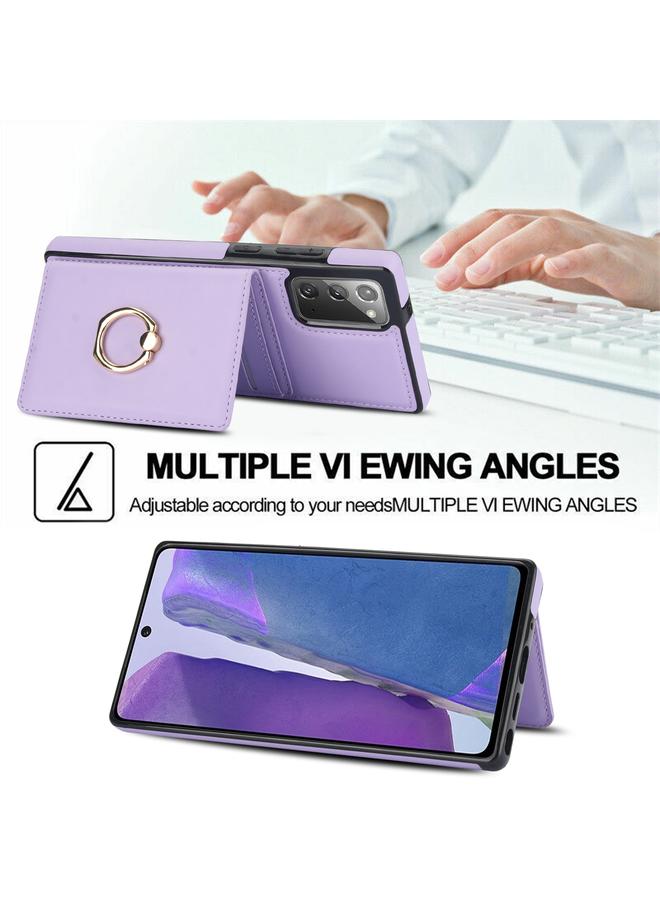 اس-توب جراب لهاتف Samsung Galaxy Note20 Ultra مزود بحلقة بطاقة RFID مضادة للسرقة - Image 4