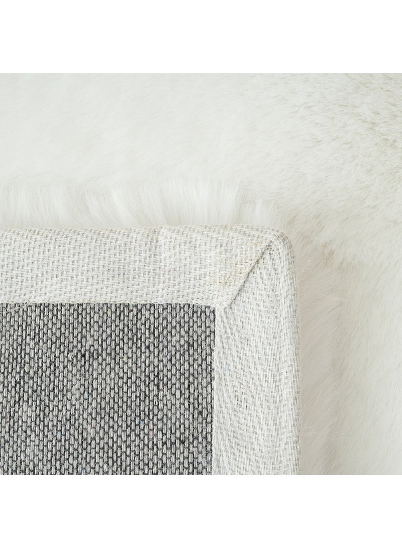 Home Box Luxy Bliss Faux Rabbit Fur Rug 150 x 80 cm - Image 3