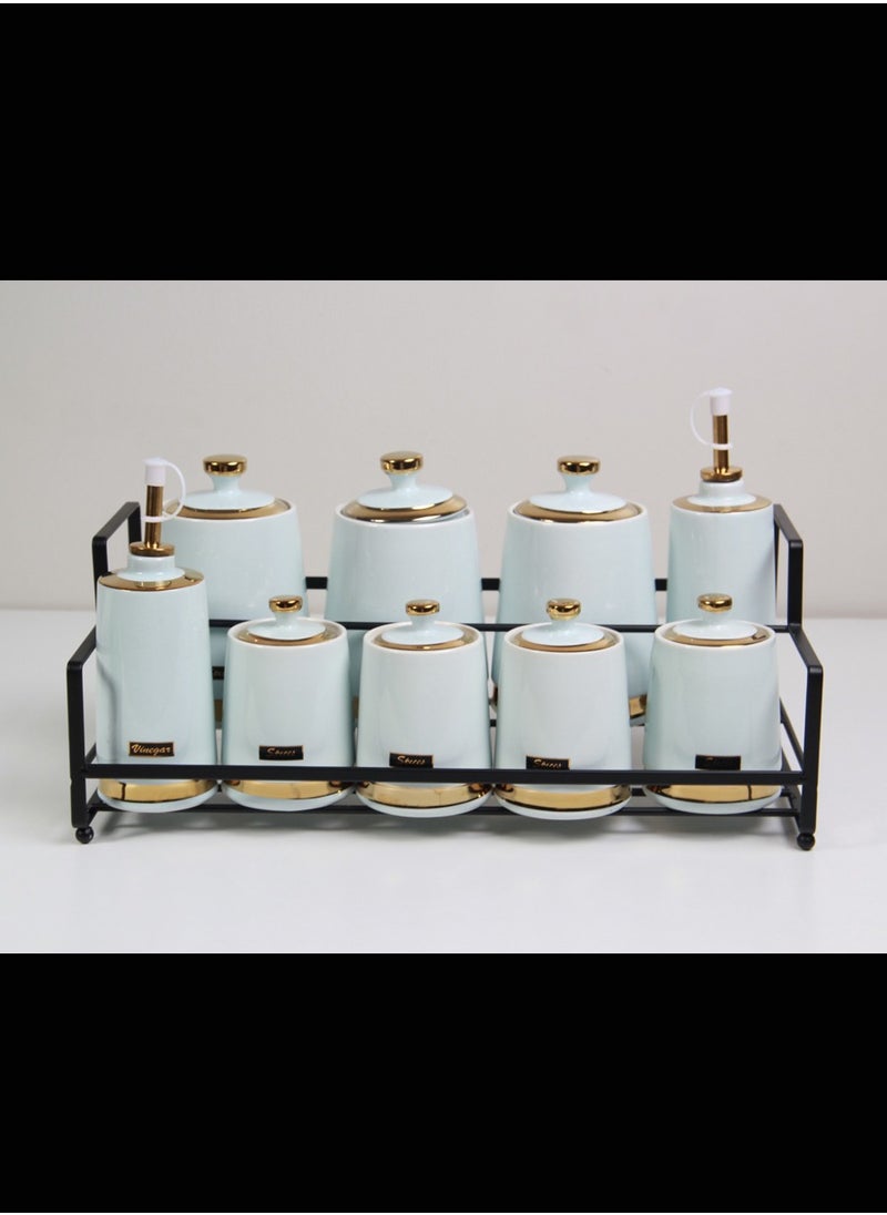 MARS Q A set of spice jars and seasoning containers  - Image 1