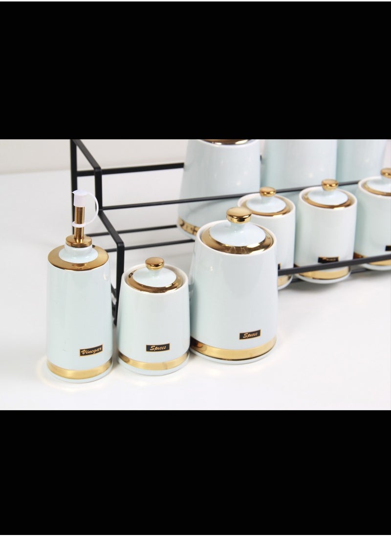MARS Q A set of spice jars and seasoning containers  - Image 4