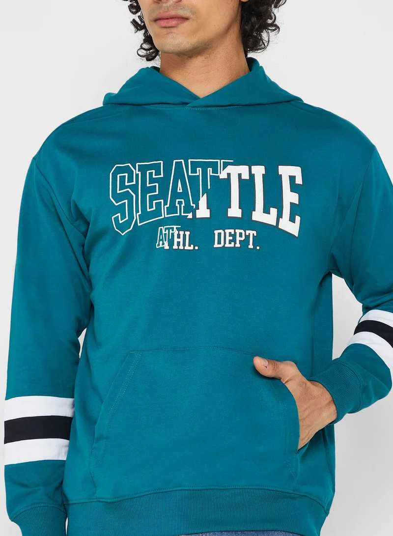 سفنتي فايف Varsity Hoodie