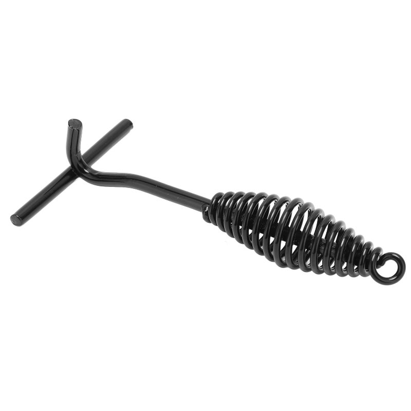 19.5cm Dutch Oven Lid Lifter Cast Iron Dutch Oven Lid Lifter with Spiral Handle for Outdoor Camping Hiking - Image 5