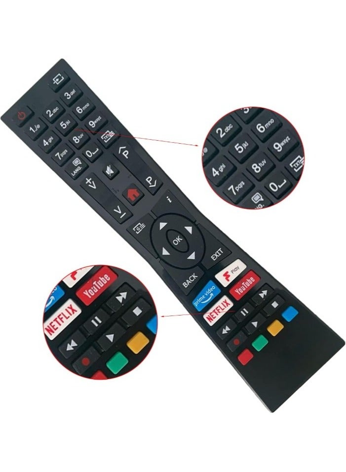 JVC Remote JVC  for Smart TVs – Multi-Function with Quick Access to Streaming Apps - Image 2