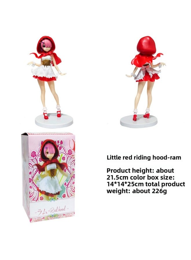 From Scratch, Chinese-style Sleeping Strap Sportswear, Remramram Boxed Beauty Anime Hand Office-Color:Little Red Riding Hood (bag + Color Box)  - Image 1