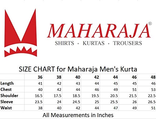 Maharaja Shirt Men's Cotton Printed Kurta Pyjama (MSKP002, Green, 42) - Image 4