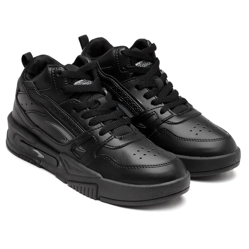 Asian Black Casual Sneakers for Men and Boys
