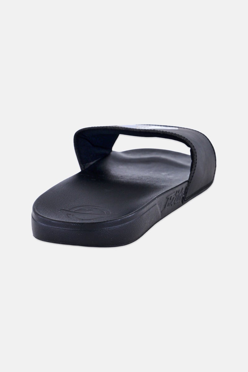 ISlide Men Dallas Mavericks Primary Slip On Slides, Black - Image 3