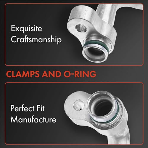 A-Premium A/C Suction Line Hose Assembly Compatible with Honda CR-V 2015-2016 L4 2.4L, Compressor to Evap - Image 3