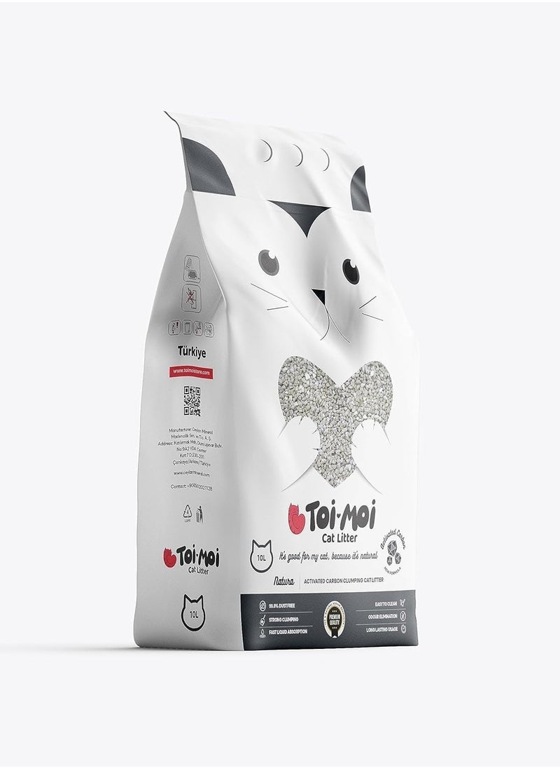 Toi Moi Sodium Bentonite Cat Litter - Activated Carbon 10 L - pzsku/Z8A8ABCED70C7132BF725Z/45/_/1704440540/5d807986-224f-4dca-936a-ffc3c15084f0