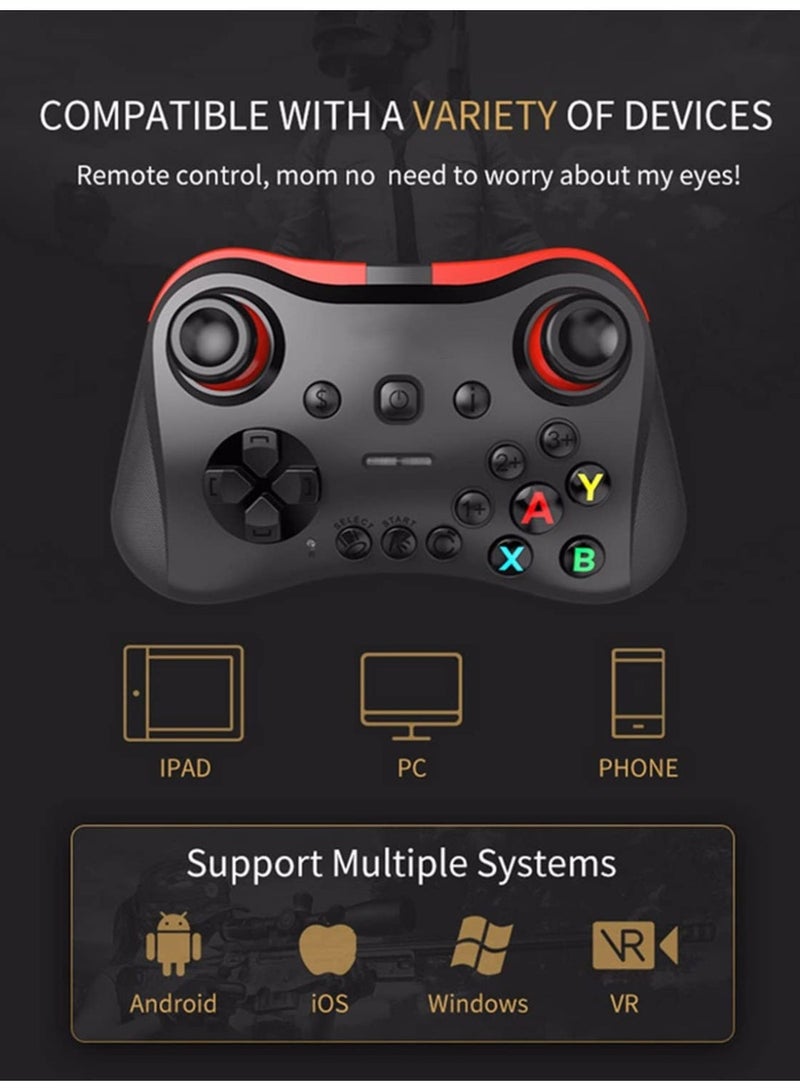 Bluetooth Gamepad Android Wireless Joystick PUBG Controller جويستيك متوافق مع جهاز تحكم لعبة الكمبيوتر المحمول Android - Image 5