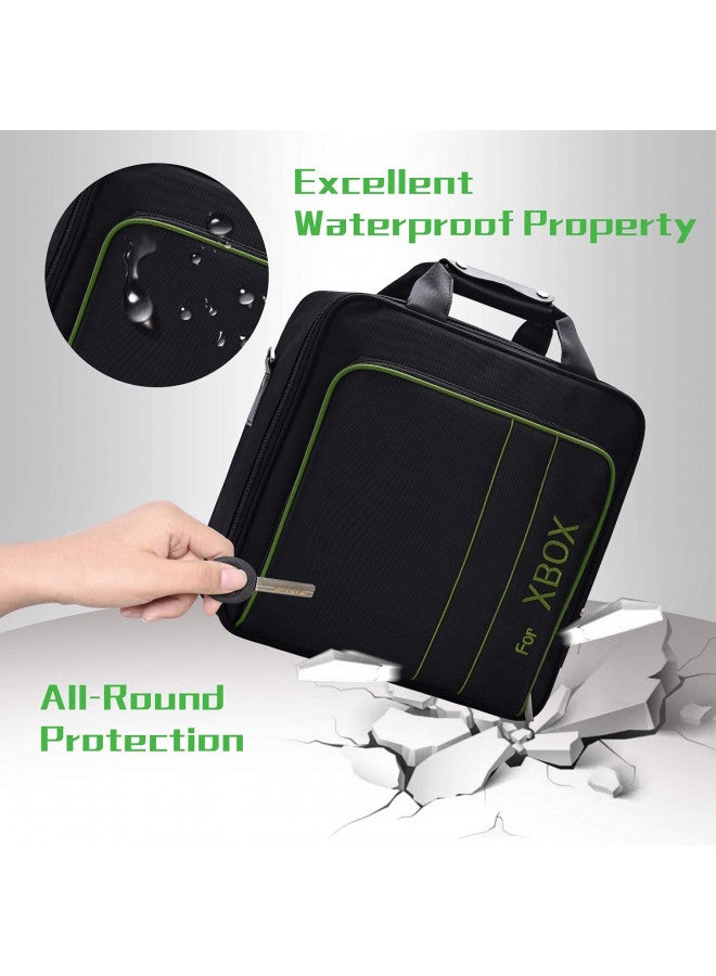 G-STORY Carrying Case for Xbox Series X S, Xbox Series X Carrying Case Travel, Travel Bag for Xbox Console, Controllers and Gaming Accessories, Included Silicone Cover Skin Protector - Image 3