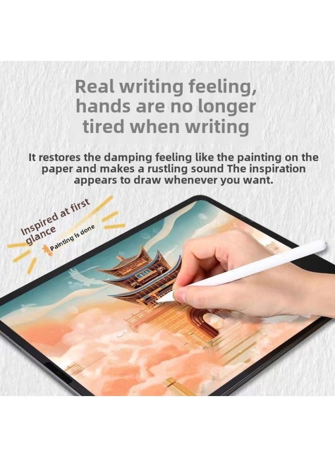 Suitable For Apple IPadAir Flat Frosted Paper Film 2024iPadPro Special Flat Film For Writing And Painting-Color:Adhesive Type Paper Film ]-Dimensions:iPad Pro11-inch ]  - Image 3