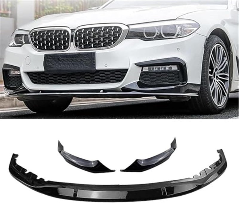QASULER Front Bumper Spoiler for BMW 5 Series - Image 2