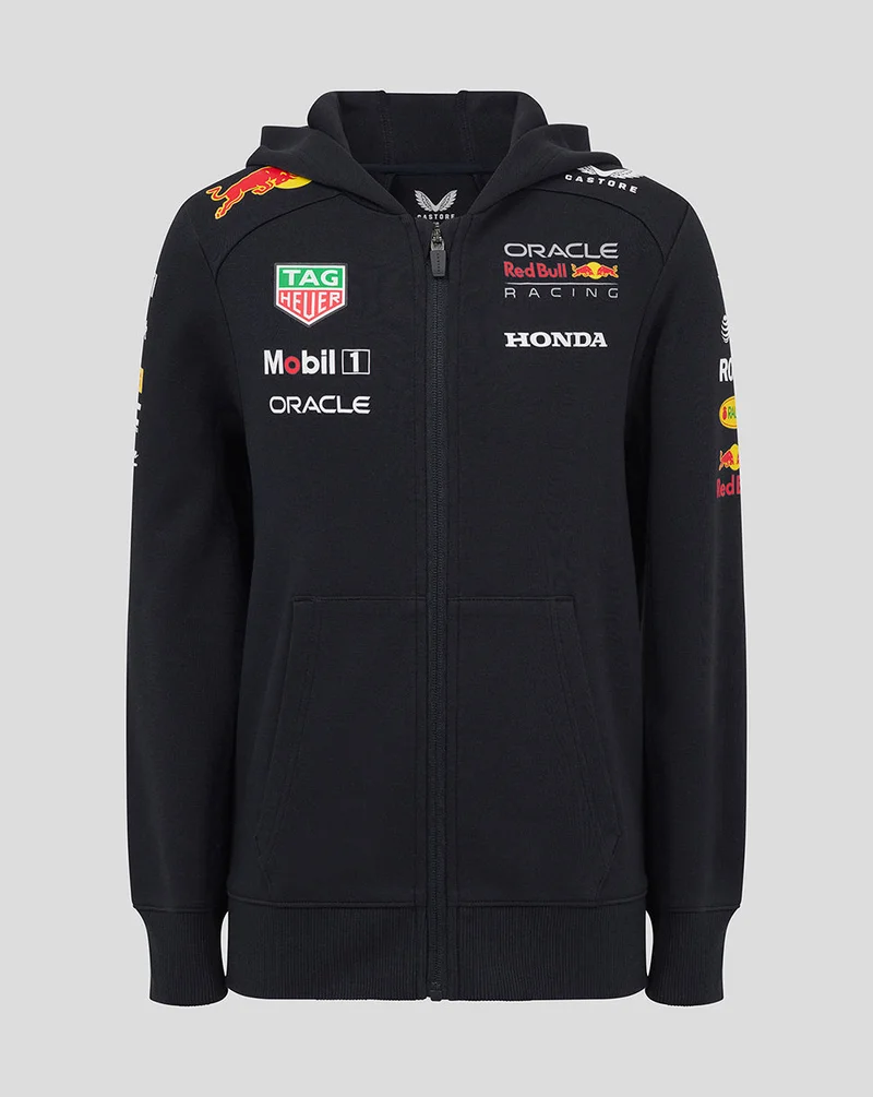 CASTORE Oracle Red Bull Racing Junior Teamline Zip Hoodie