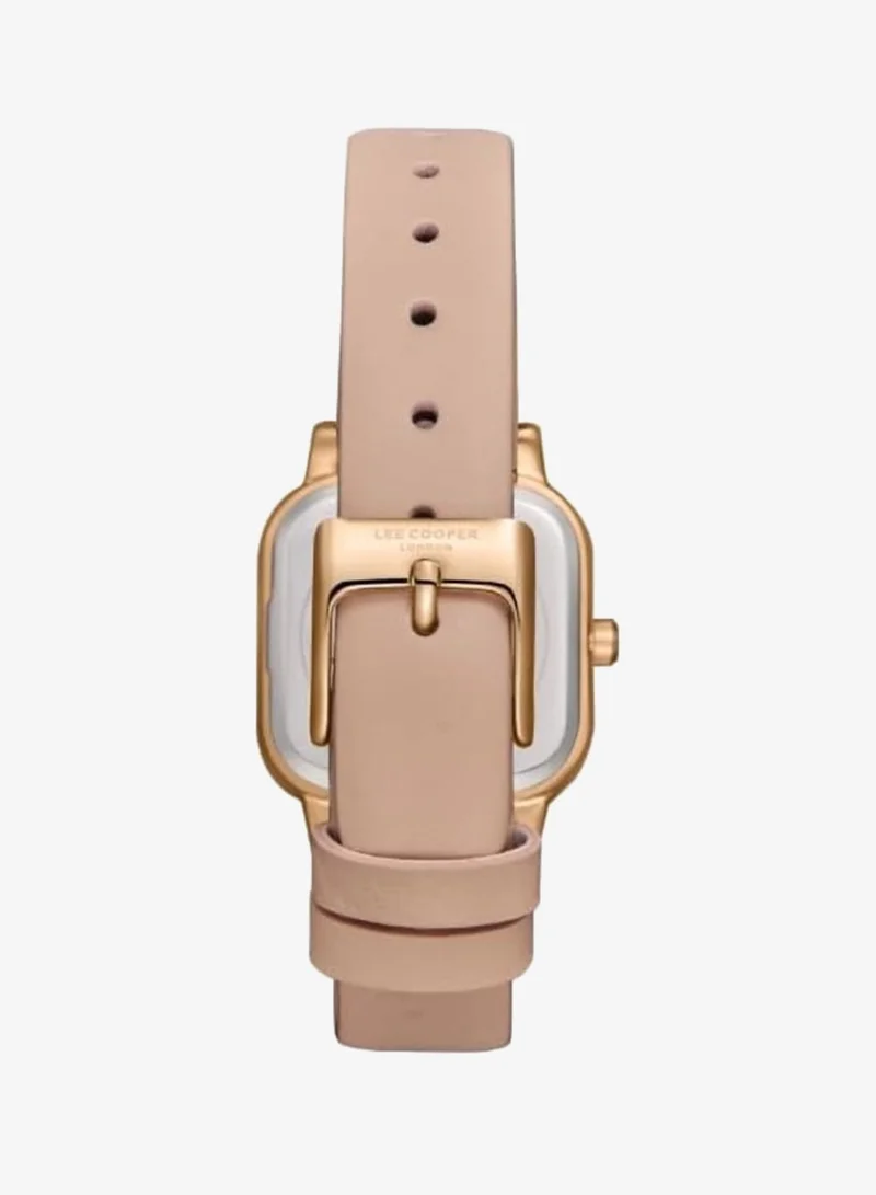 Lee Cooper  Lee Cooper Women's Watch, Analog Display and Leather Strap - LC08152.438, Pink for Women | Best Price UAE