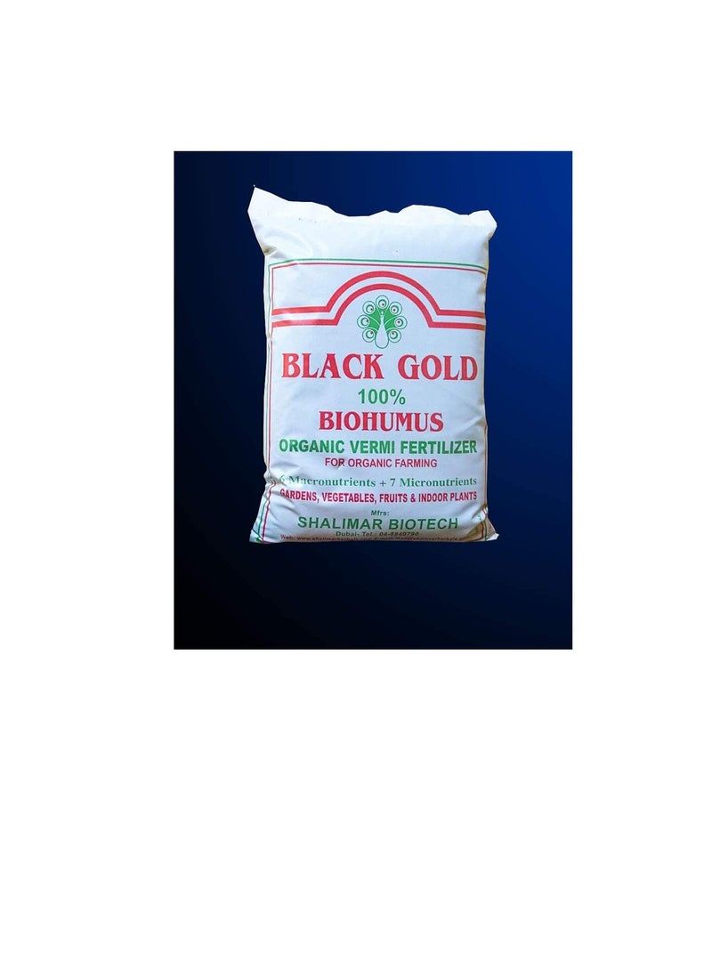shalimar Organic Vermi Fertilizer 2 lb Black Gold 100% - Image 2