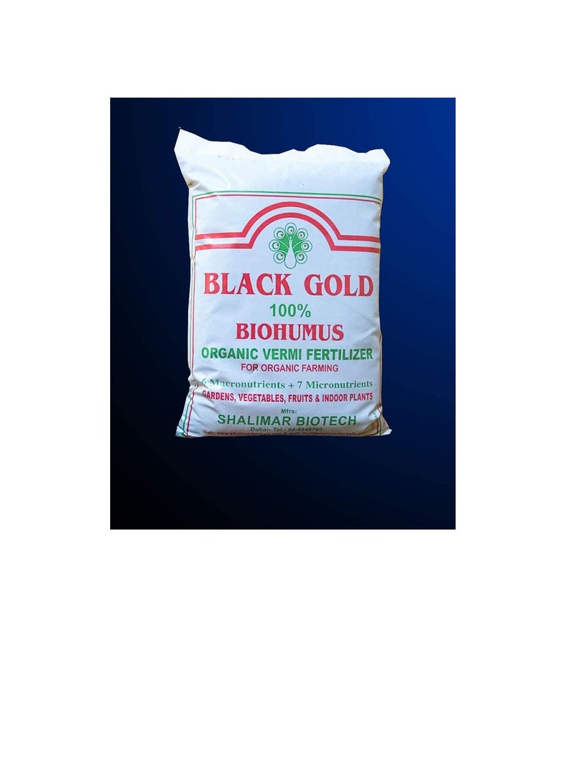 shalimar Organic Vermi Fertilizer 2 lb Black Gold 100% - Image 3