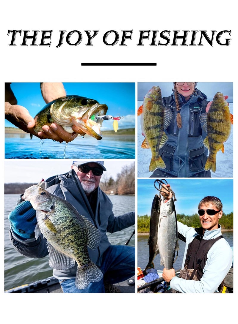 LEOKOR Fishing Pole and Tackle Box, Portable Telescopic Fiberglass Fishing Rod - Fishing Gear Set - With Reel Combo Set, Fishing Line, Fishing Lures Kit, Storage Bag - 1.8 Meter - Image 2