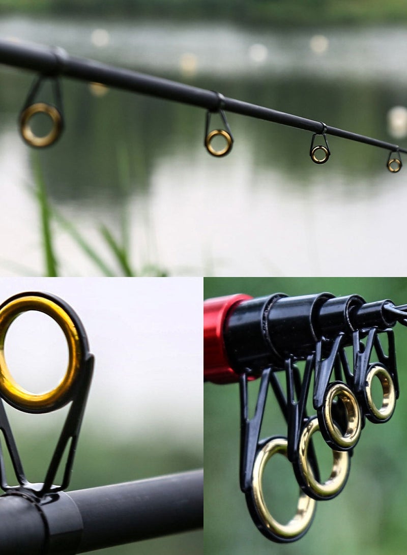 LEOKOR Fishing Pole and Tackle Box, Portable Telescopic Fiberglass Fishing Rod - Fishing Gear Set - With Reel Combo Set, Fishing Line, Fishing Lures Kit, Storage Bag - 1.8 Meter - Image 3