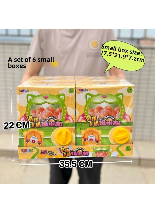 Children's Cartoon Gashapon Machine Dinosaur Doll Bracelet Jewelry Blind Box Ball Desktop Interactive Toy Girl's Year Gift-Color:1677-71 Jewelry Gashapon Machine [gift Box]  - Image 2