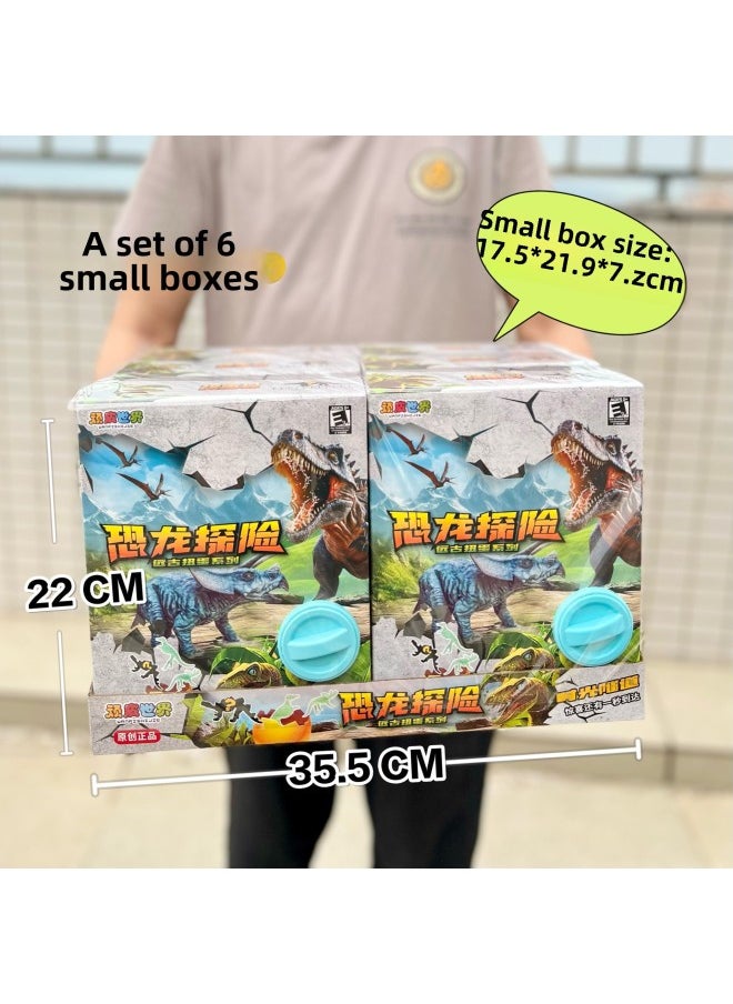 Children's Cartoon Gashapon Machine Dinosaur Doll Bracelet Jewelry Blind Box Ball Desktop Interactive Toy Girl's Year Gift-Color:1677-71 Jewelry Gashapon Machine [gift Box]  - Image 3