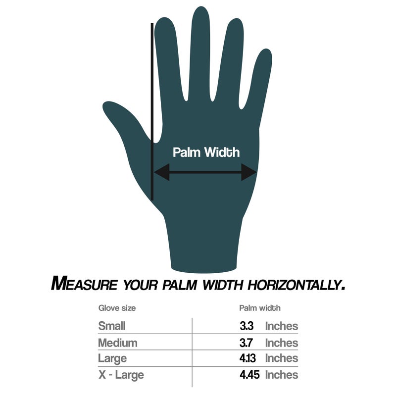 L3 Level 3 Nitrile Gloves - Professional Heavy Duty Disposable Gloves - Latex Free - Fits Snug - Box Of 100 - Image 5