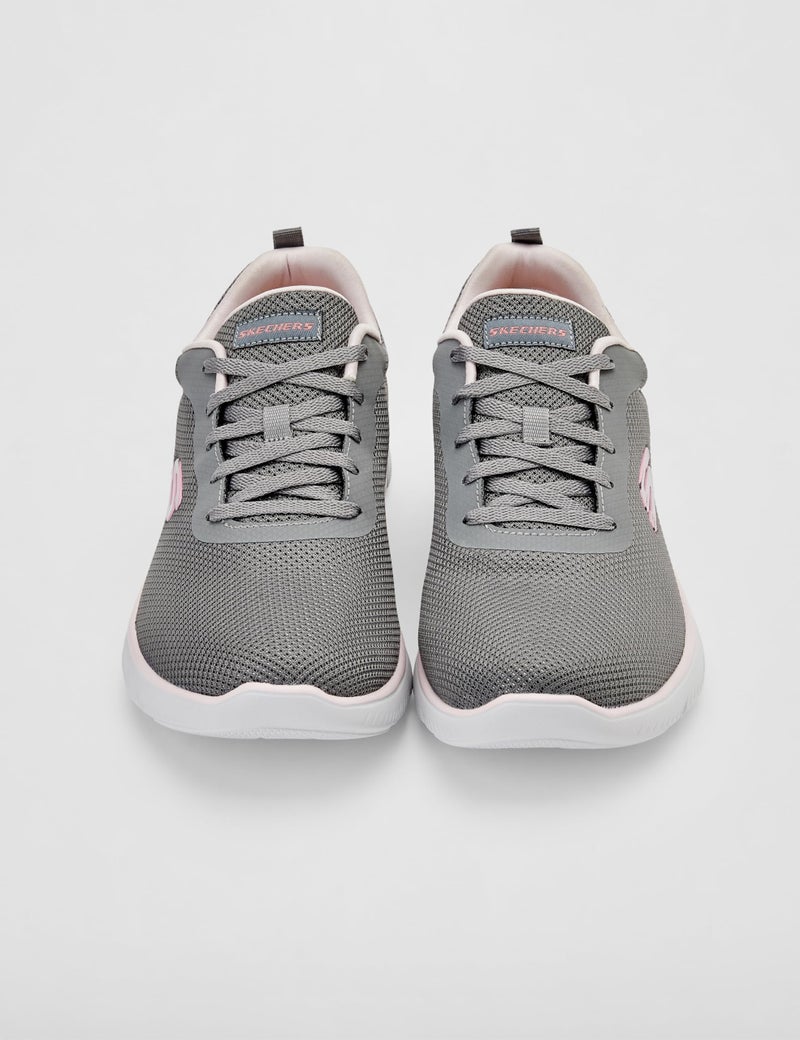 Skechers-Women's Casual Shoes-SUMMITS-896219ID-CCPK-6 Charcoal/Pink - Image 4