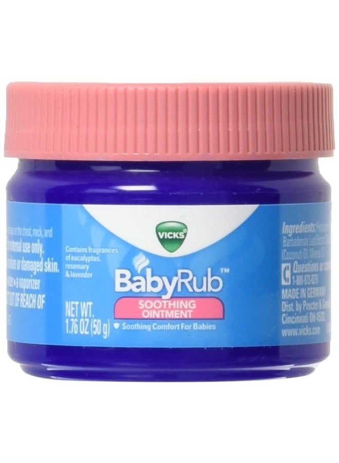 Vicks BabyRub Soothing Vapor Ointment - 1.76 oz  - Image 1