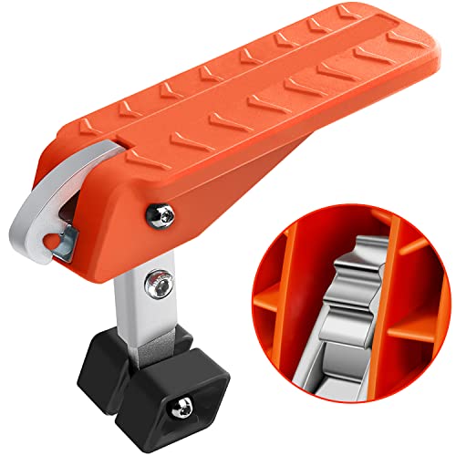 TOOENJOY 5 Angles Universal Car Door Step Door Latch Hook, Foldable Stand Pedal Step Up Easy Access Car Roof, Steel & Rubber Hold up to 400LBS - Image 1