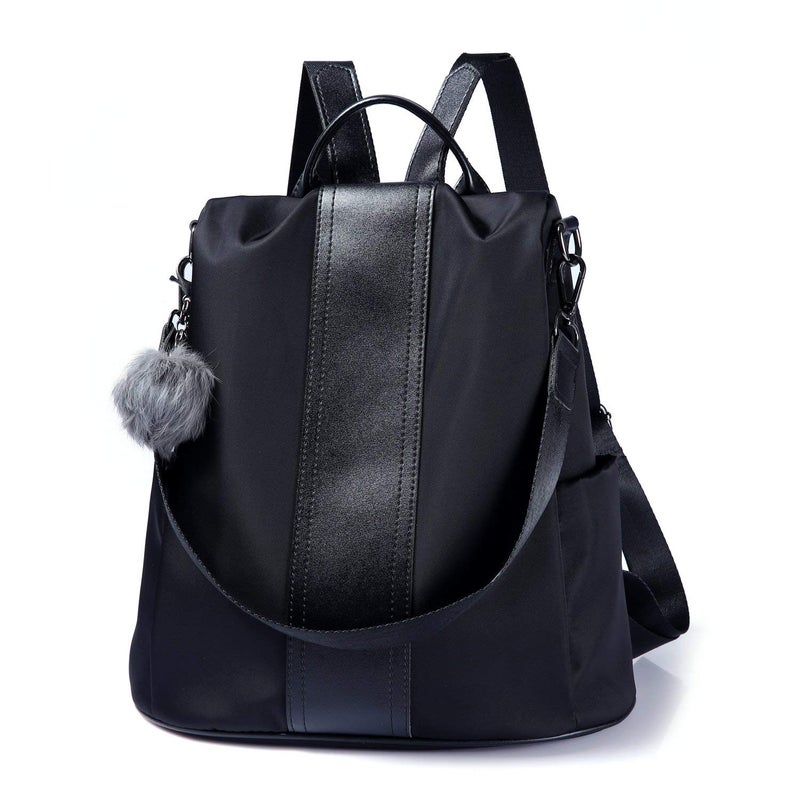 PINCNEL Women Backpack Purse Waterproof Nylon Anti-theft Rucksack Lightweight Shoulder Bag - Image 1