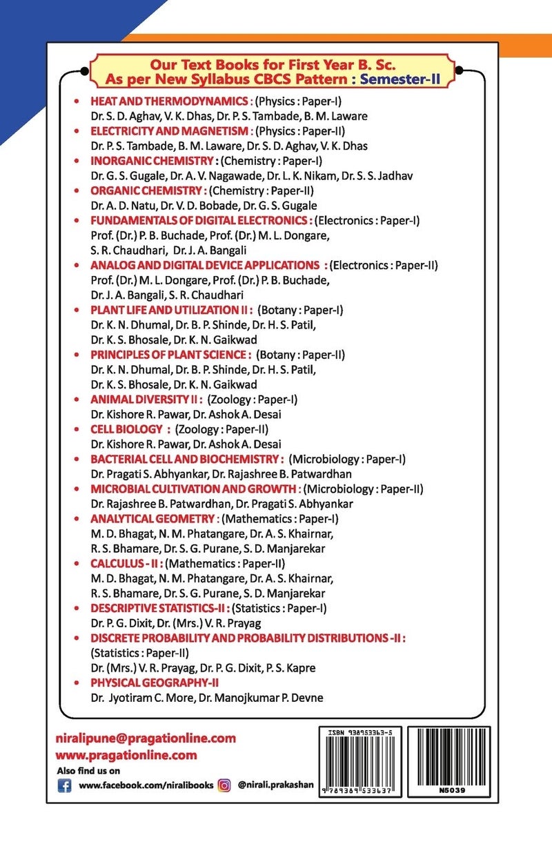 DISCRETE PROBABILITY AND PROBABILITY DISTRIBUTIONS – II [2 Credits] Statistics : Paper-II - Image 2