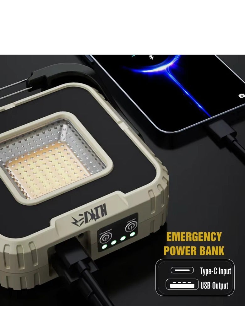 xinzhen Multi-Functional Rechargeable Outdoor Camping Light, Torch for Outdoor, Emergency, and Everyday Use  - Image 4