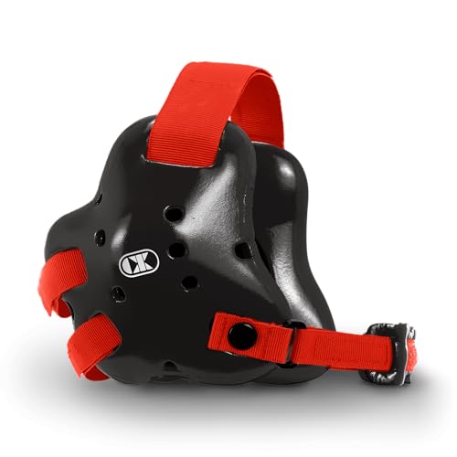 Cliff Keen Fusion Wrestling Headgear (Black/Scarlet) - Image 5