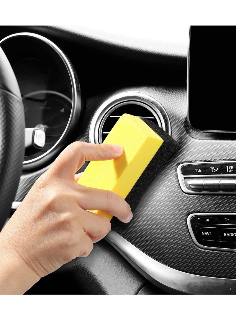 Generic Auto Car Wheel Tire Waxing Polishing Compound Cleaning Pad Brush  - Image 2