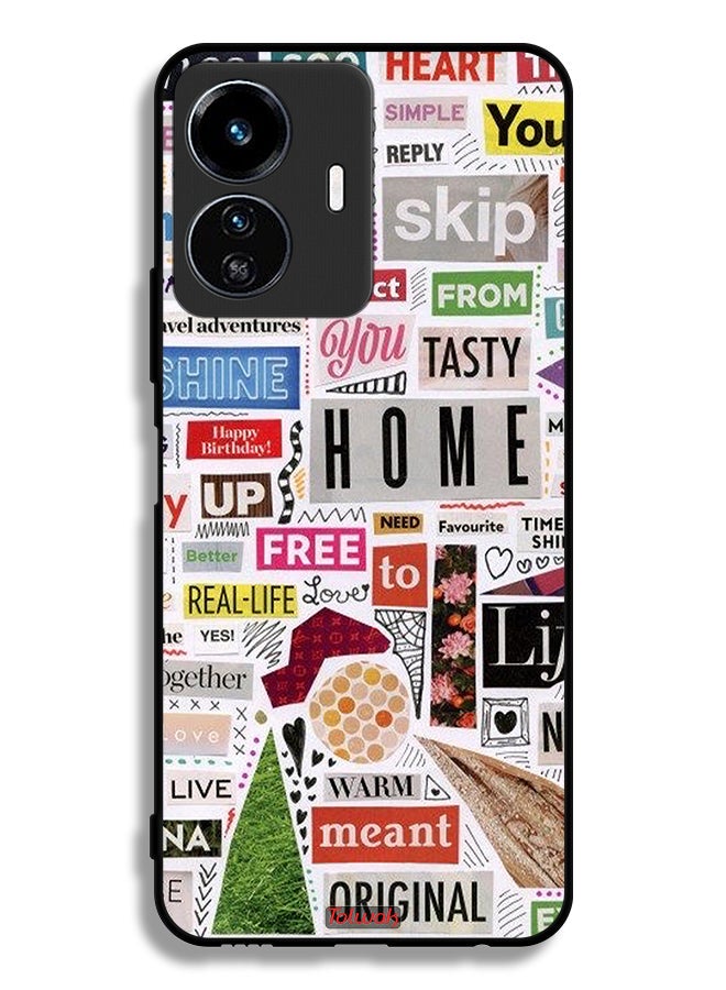Tolwak Vivo Y77e 5G Protective Case Cover Meant Original Stickers - Image 2