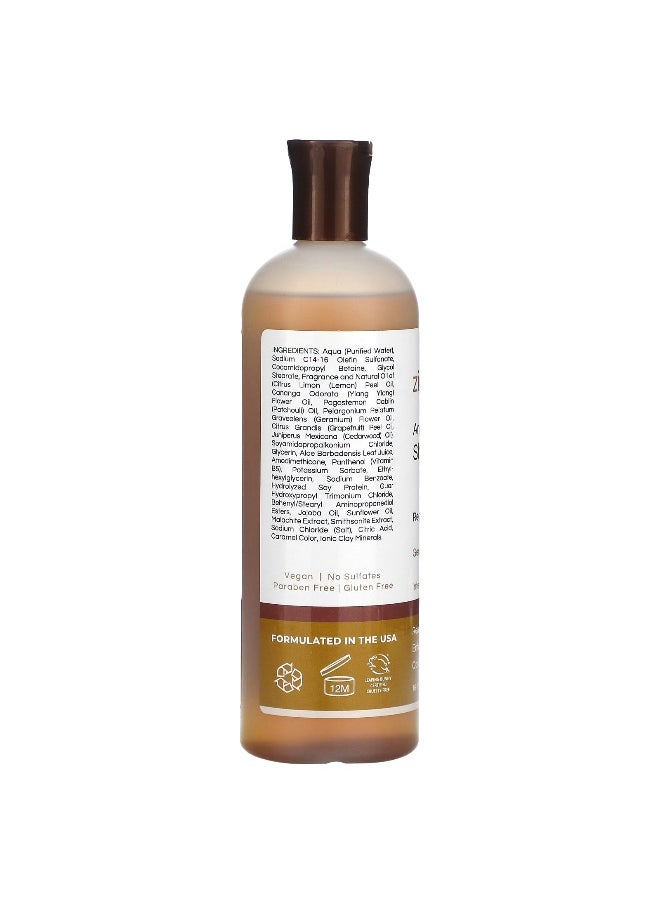 Zion Health Zion Health, Ancient Minerals Shampoo, Geranium Rose, 16 fl oz (473 ml)  - Image 2