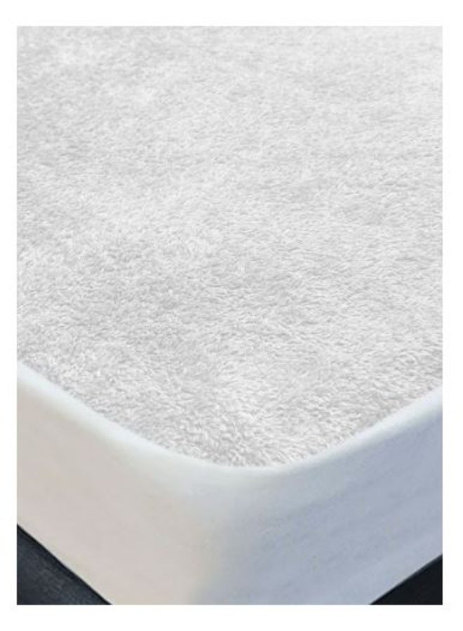 A high-quality mattress cover that provides complete protection against dust and spills, is easy to install and clean, and offers long-lasting comfort and cleanliness. 120cm - Image 1